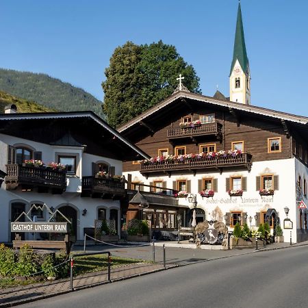 Alpen Glueck Hotel Unterm Rain Garni Kirchberg in Tirol Esterno foto