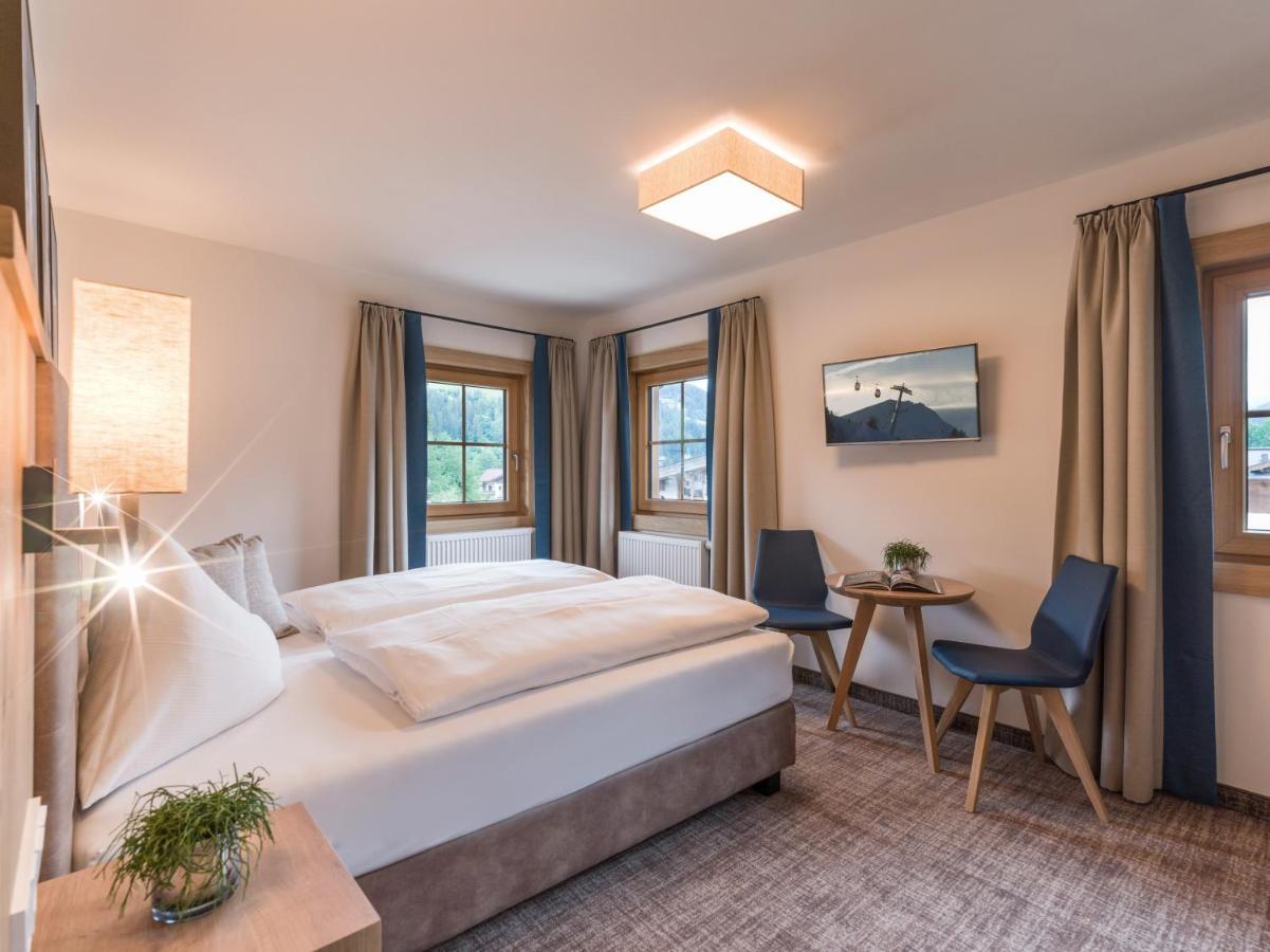 Alpen Glueck Hotel Unterm Rain Garni Kirchberg in Tirol Esterno foto