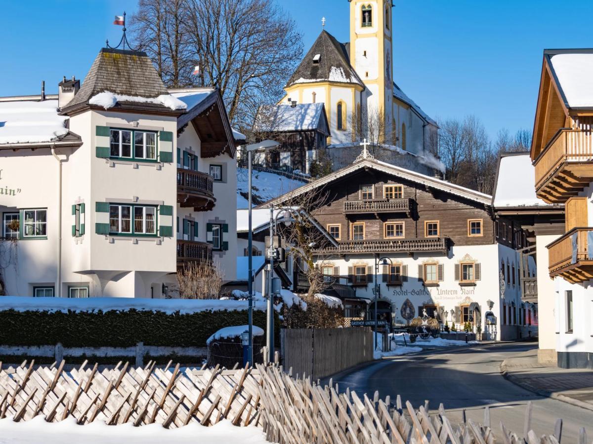Alpen Glueck Hotel Unterm Rain Garni Kirchberg in Tirol Esterno foto