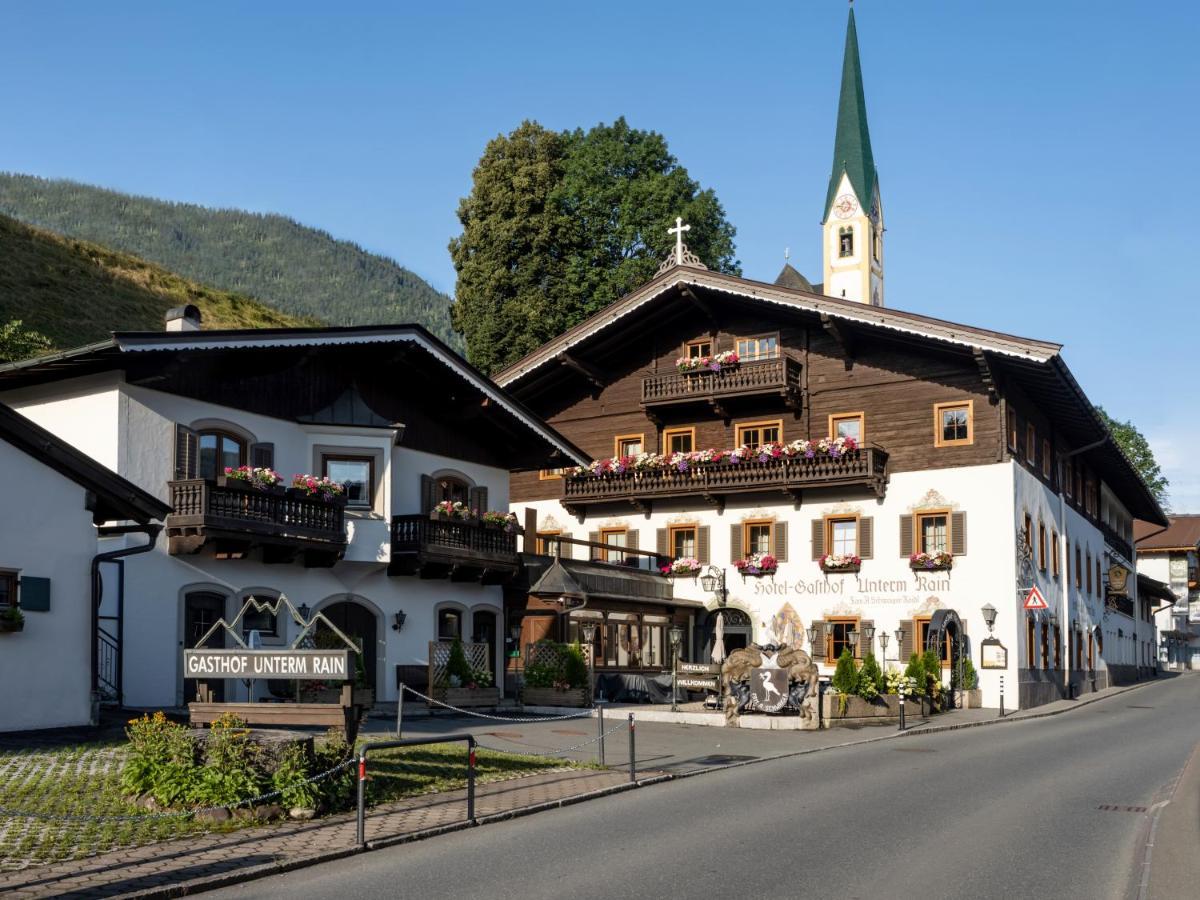 Alpen Glueck Hotel Unterm Rain Garni Kirchberg in Tirol Esterno foto
