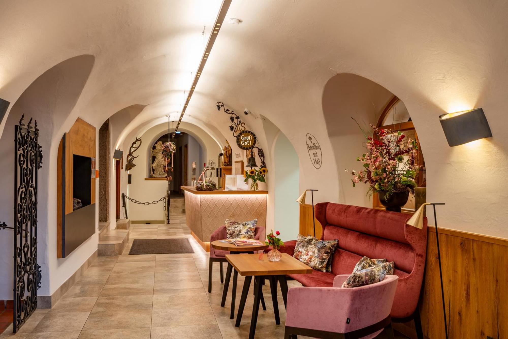 Alpen Glueck Hotel Unterm Rain Garni Kirchberg in Tirol Esterno foto