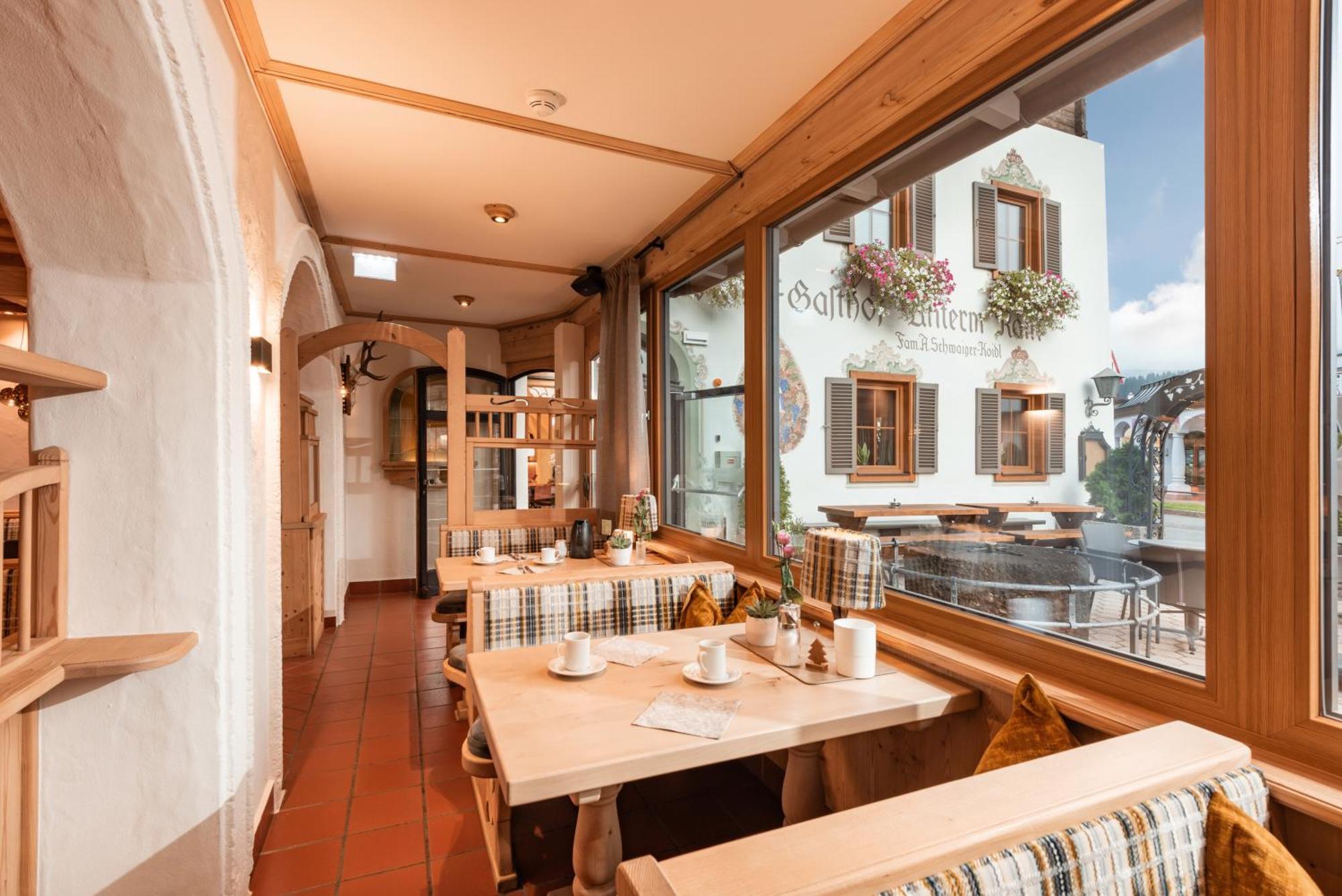 Alpen Glueck Hotel Unterm Rain Garni Kirchberg in Tirol Esterno foto